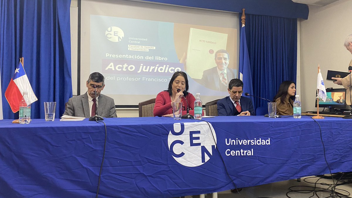 Comenzó la presentación del libro “Acto Jurídico” del profesor Francisco Talep de Editorial Metropolitana.
🔗Conéctate aquí 👉🏻teams.microsoft.com/l/meetup-join/…