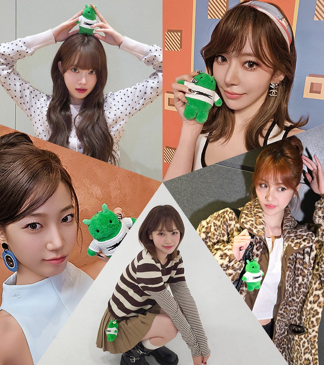 Android Bot が LE SSERAFIM のロゴ T シャツ着てる！！ しかも