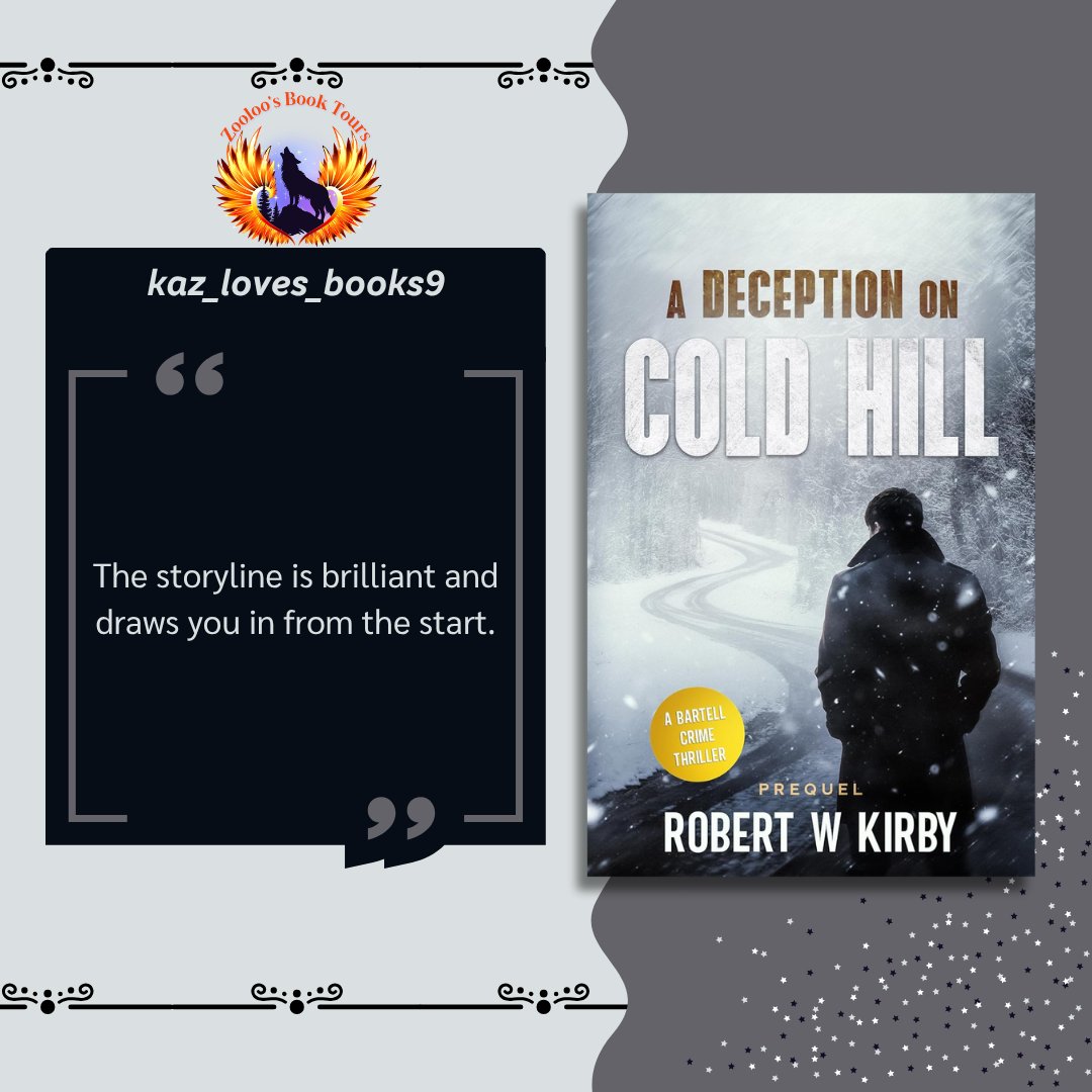 A massive thank you to everyone who joined today’s #booktour for #ADeceptiononColdHill!

📚<a href="/kazlovesbooks1/">Kaz</a> <a href="/songra28/">Sonja Charters</a> 
 
We are on tour 5th - 11th June! 

🔗 Catch up on all the posts here: tinyurl.com/4f7csvnh

#ZBT