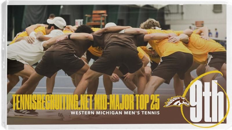 WMU Men's Tennis (@wmumenstennis) on Twitter photo READ: WMU's incoming recruitng class has been ranked 9th in the Mid-Major Top 25 by <a href="/TennisRecNet/">Tennis Recruiting</a>
📄 buff.ly/QX6PdWE READ: WMU's incoming recruitng class has been ranked 9th in the Mid-Major Top 25 by <a href="/TennisRecNet/">Tennis Recruiting</a>
📄 buff.ly/QX6PdWE