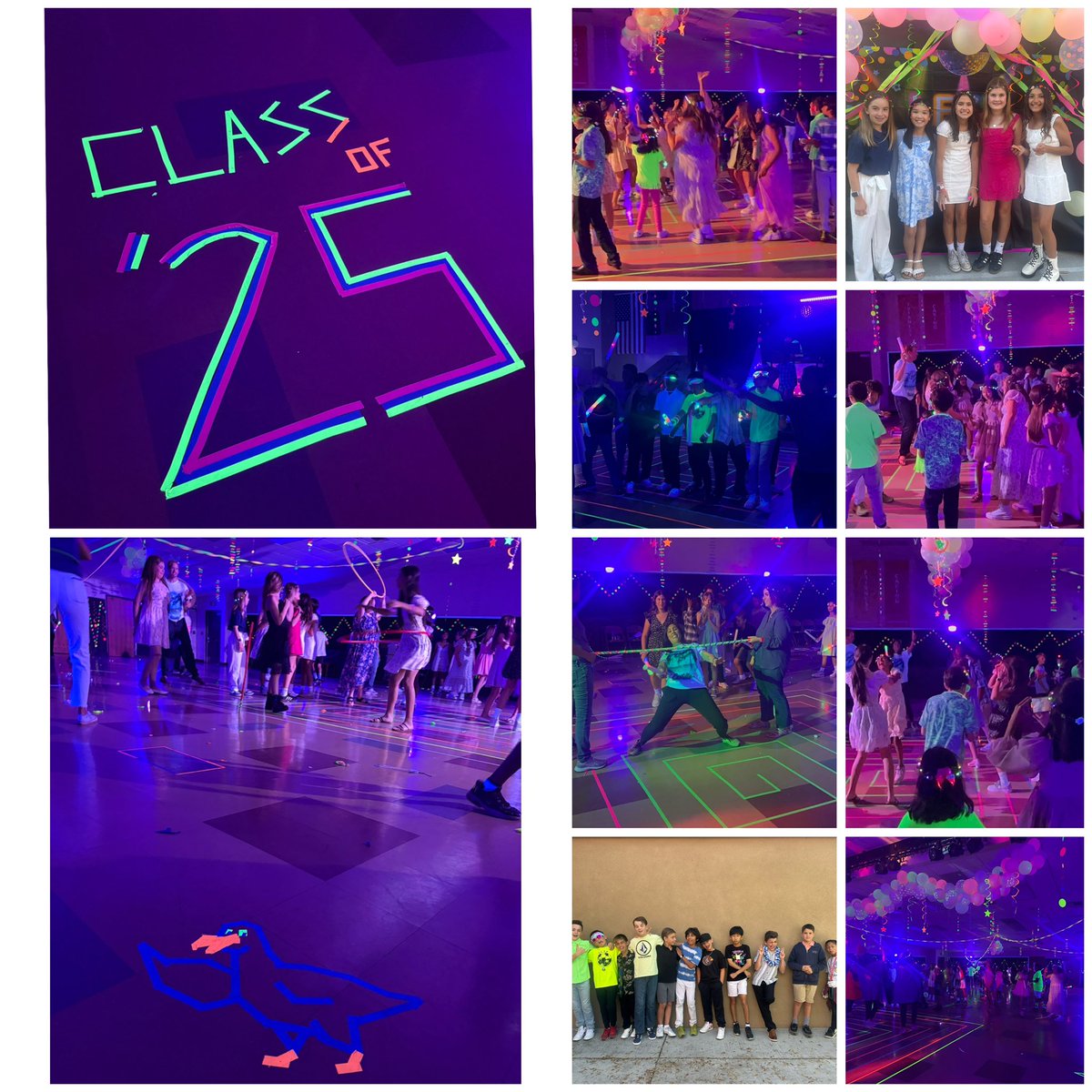 Our #SuperSeagull 5th grade crew got to celebrate the night with their last dance of the school year, a GLOW Party! #SeagullStyle #SeagullSendOff #SeagullsSoarTogether 💙<a href="/SunsetHillsES/">SunsetHillsElementary</a>