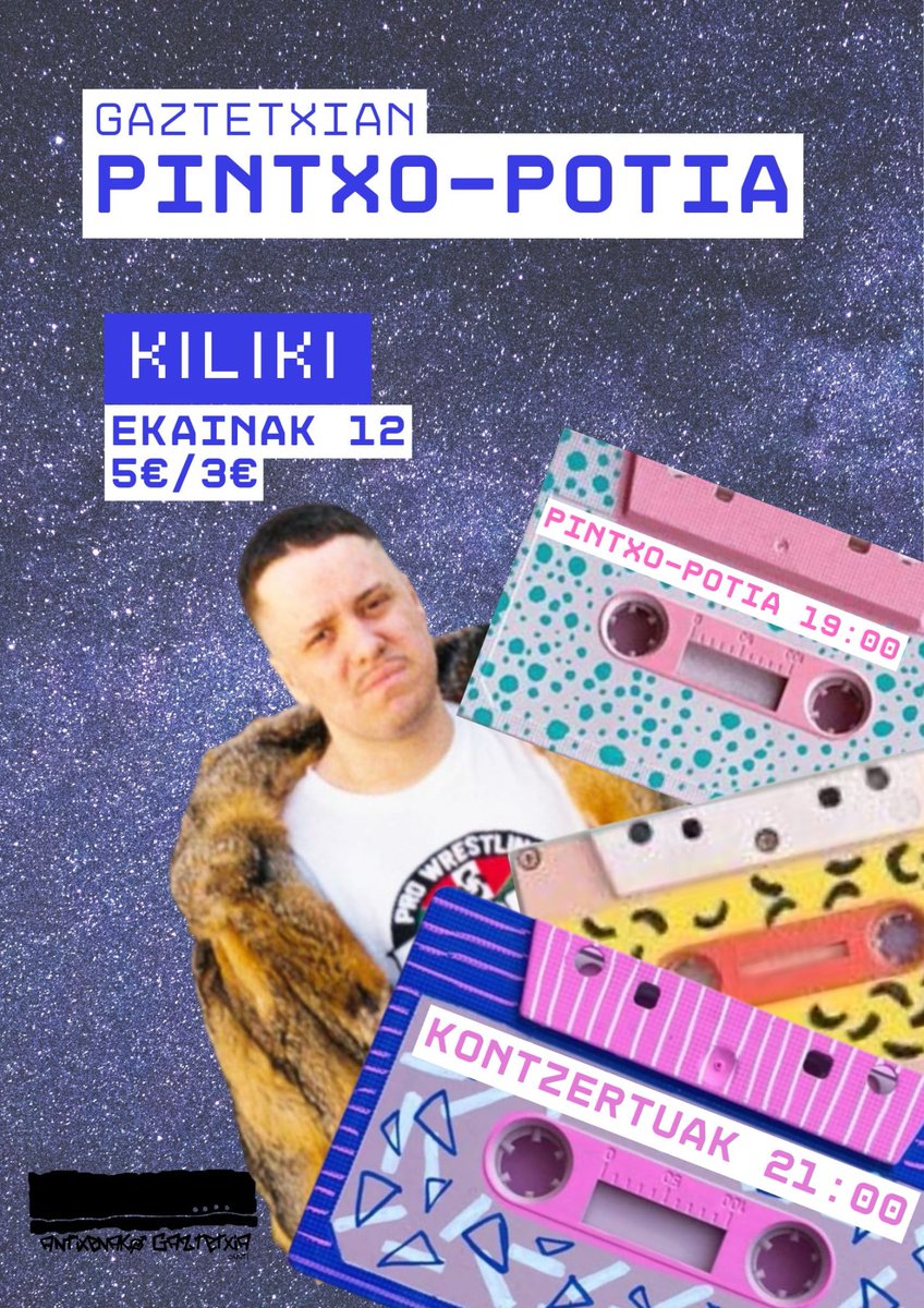 -𝙿𝚒𝚗𝚝𝚡𝚘 𝙿𝚘𝚝𝚒𝚊-

Aste hontan be pintxopotiaz jarraittuko dogu Antixenan! 19:00etan zabaldu eta 21:00ttan <a href="/pffffajjaj/">kiliki freXko AKA putasemerik semeena🤤🤤</a> izango dogu gurian! Animau!