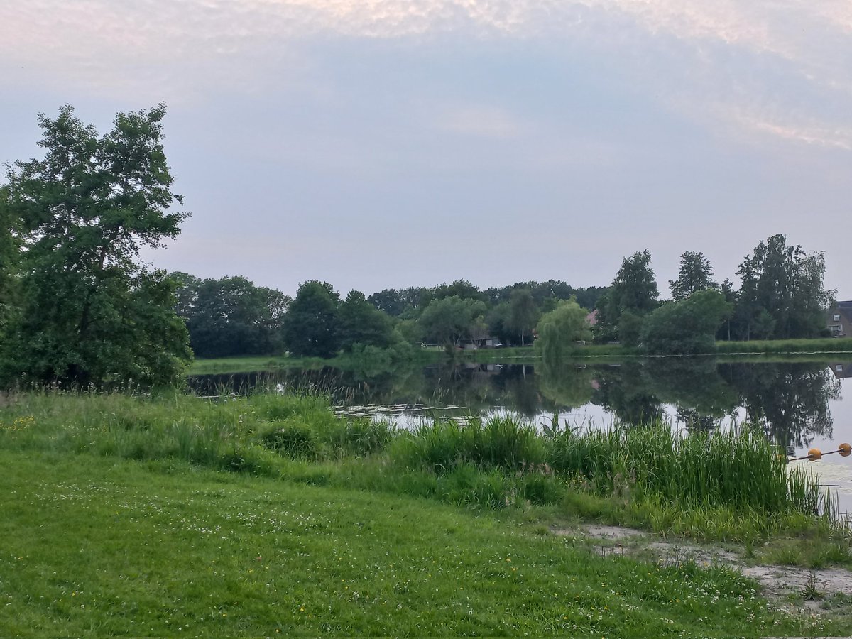 Vandaag is het buiig weer. Het knapt nu wat op. Dus nu tijd om naar de winkel te gaan voor boodschappen. 
Ik wens iedereen een fijne dag verder.