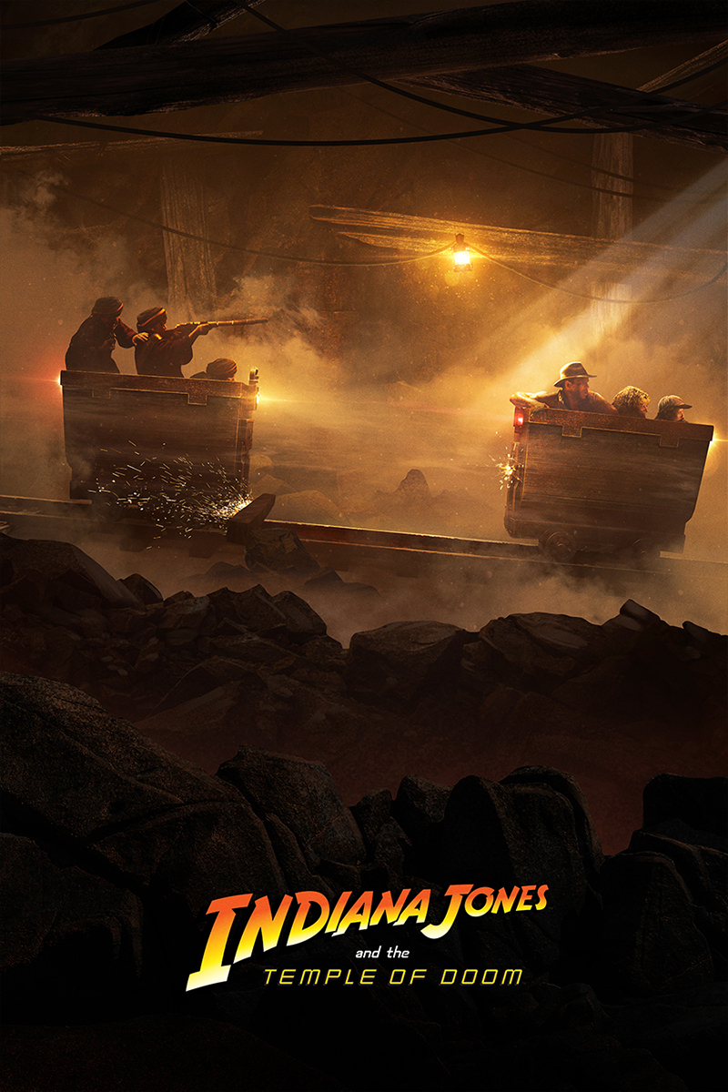 phase_runner's tweet image. Next up: Indiana Jones and the Temple of Doom (2 of 3) drops today @ 12 PM ET at bottleneckgallery.com