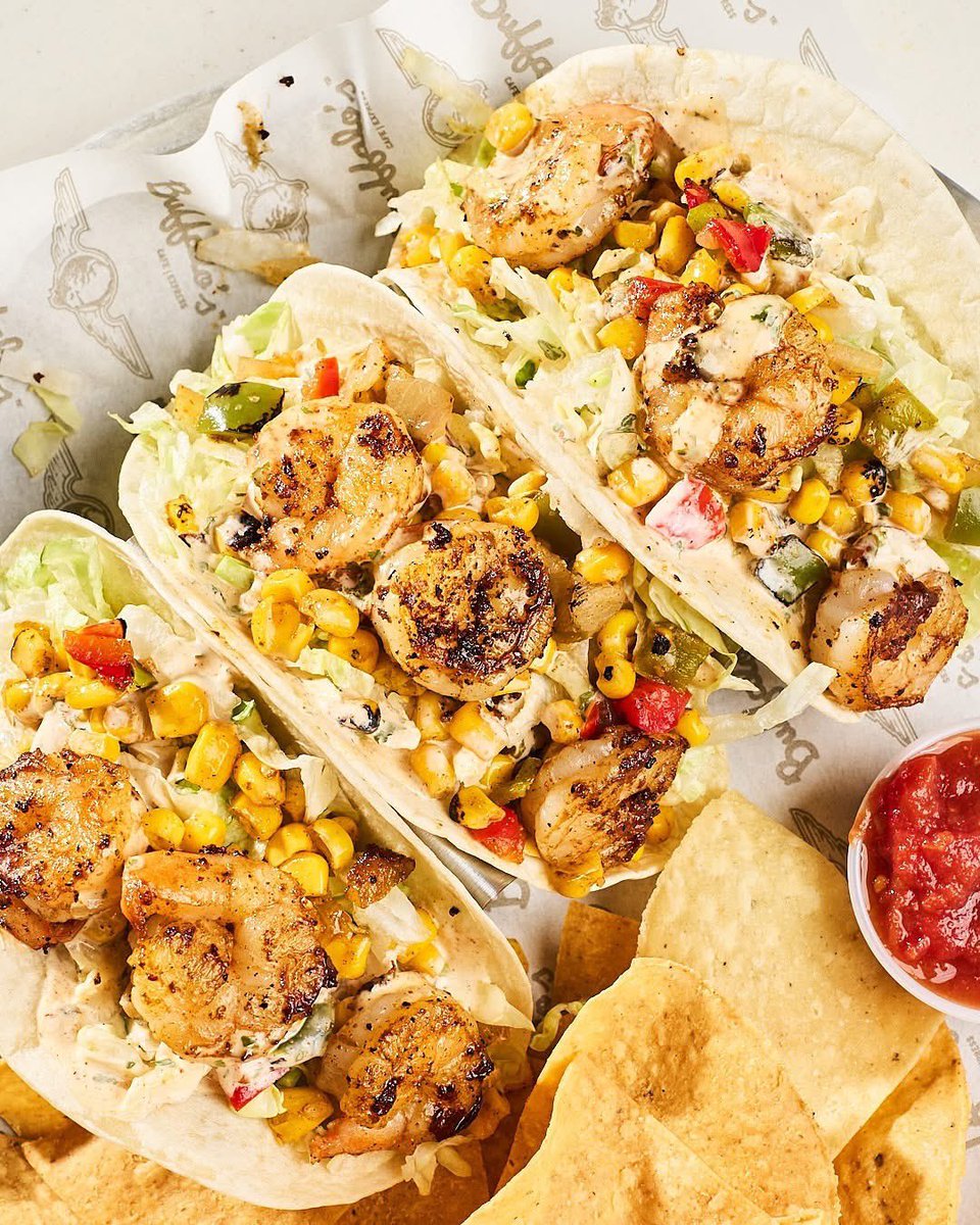 BuffalosAcworth's tweet photo. Light, fresh, full of flavor 🦐 The Asian Shrimp Bowl and Grilled Shrimp Tacos are go-to favorites for a reason 😋 https://t.co/65PJqI2ou8