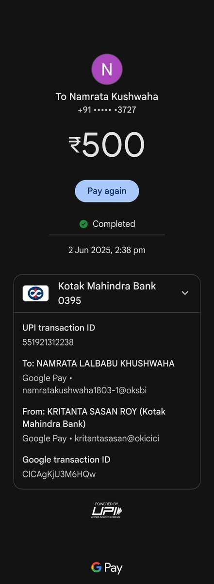 Kritanta Sasan Roy tweet media