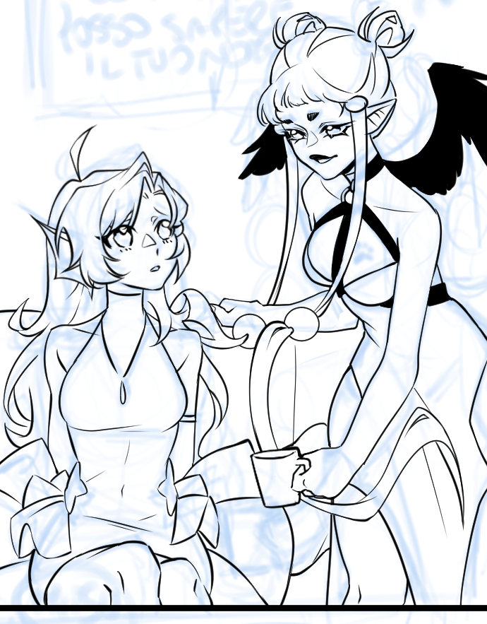 Working on the next chapter!
UPDATE: Chapter 2 will be released in parts, everything will be back to normal after the 4th of July!
#vtuber #art #comic #webtoon