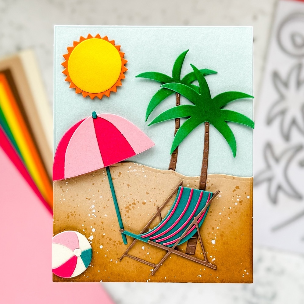 CardstockWH's tweet photo. Lauren perfectly captures the joy of a sunny getaway with this charming beach scene handmade card using our Lessebo, Colorplan, and Stardream papers.
https://t.co/079O3YviEu https://t.co/SkdRghUJCT