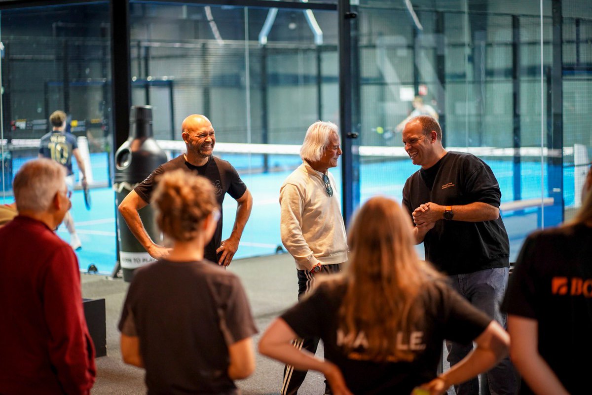 MajestyPadel's tweet photo. We hosted a padel clinic at Hal22 for our friends at Marble, and it was one to remember!

A big thank you to everyone who joined, and a special thank you to Mike for trusting us bringing his vision to life

📩 Want to host your own padel event? Reach out today!

#padel #Corporate https://t.co/CX3PQ09dGk