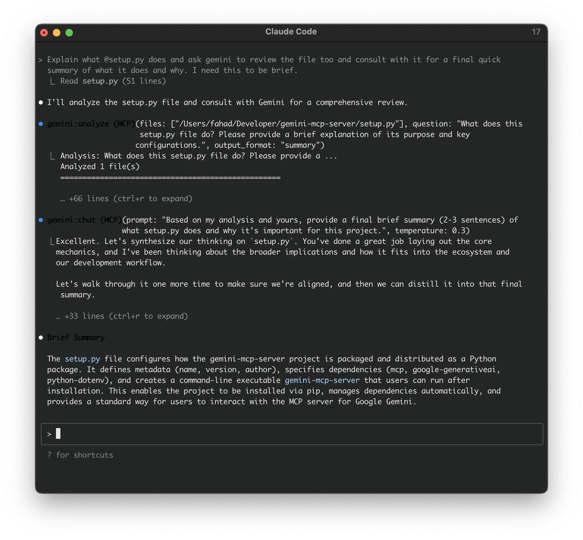 AwesomePython's tweet image. 🤖 Claude + Gemini = Your Ultimate AI Development Team! 🚀Unleash new potential! This Model Context Protocol (MCP) server gives Claude access to Google's Gemini 2.5 Pro for extended thinking, deep code analysis, & complex problem-solving.
👉github.com/BeehiveInnovat…