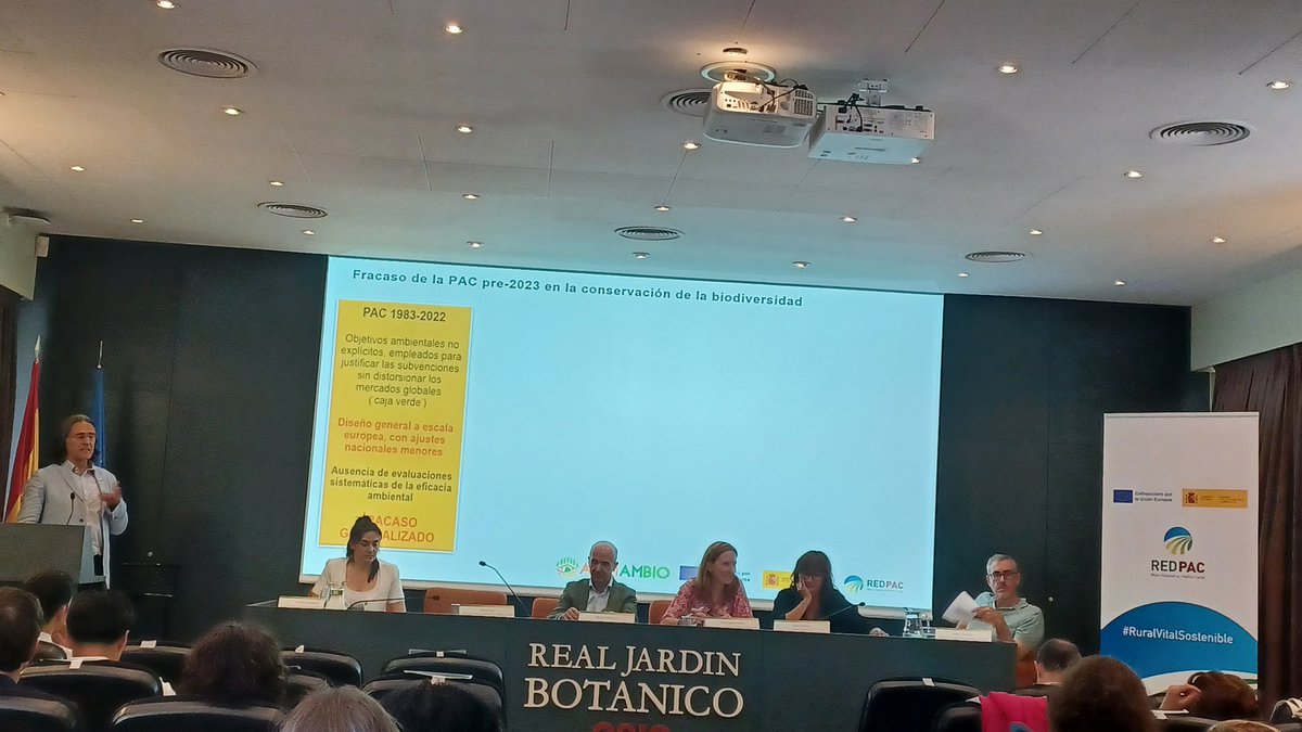 Red PAC (@redpac_) on Twitter photo 👉🏼 Jornada agricultura y ciencia <a href="/gobmapa/">Ministerio de Agricultura, Pesca y Alimentación</a> y <a href="/CSIC/">CSIC</a>
🧬La investigación científica es clave para obtener cosechas resilientes
2️⃣ conclusiones:
✅Importancia de la evaluación de la PAC y la medición de sus indicadores para prever resultados
✅La agricultura de #Carbono y #Suelos 👉🏼 Jornada agricultura y ciencia <a href="/gobmapa/">Ministerio de Agricultura, Pesca y Alimentación</a> y <a href="/CSIC/">CSIC</a>
🧬La investigación científica es clave para obtener cosechas resilientes
2️⃣ conclusiones:
✅Importancia de la evaluación de la PAC y la medición de sus indicadores para prever resultados
✅La agricultura de #Carbono y #Suelos