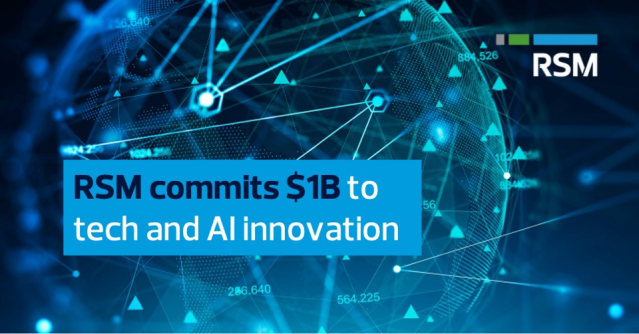 RSM is making a $1 billion investment over the next three years to expand and accelerate its AI strategy. This bold step integrates agentic AI into the heart of <a href="/RSMUSLLP/">RSM US LLP</a>’s operations and services. Learn more: #DigitalFirst #BeDigital #AgenticAI rsm.buzz/4kYQYAe