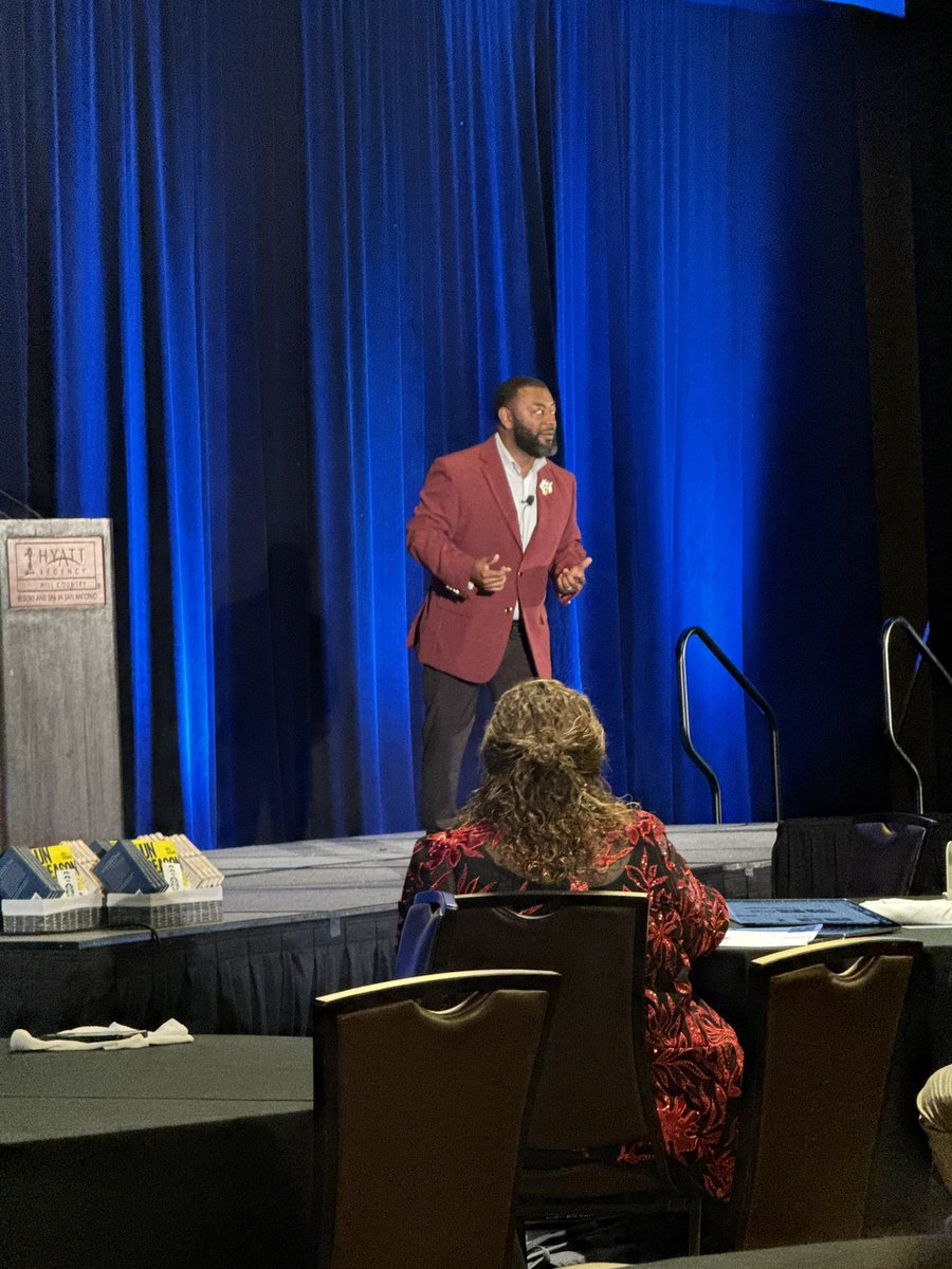 Superintendent <a href="/CarnellGilder/">Dr. Carnelius D. Gilder</a> delivered a powerful message at the <a href="/tasanet/">TASAnet</a> #TXedFest. He shared his personal journey with honesty, heart, and hope. His story reminds us that every challenge shapes the path to leadership. #LeadershipJourney #TASA #TexasEducation