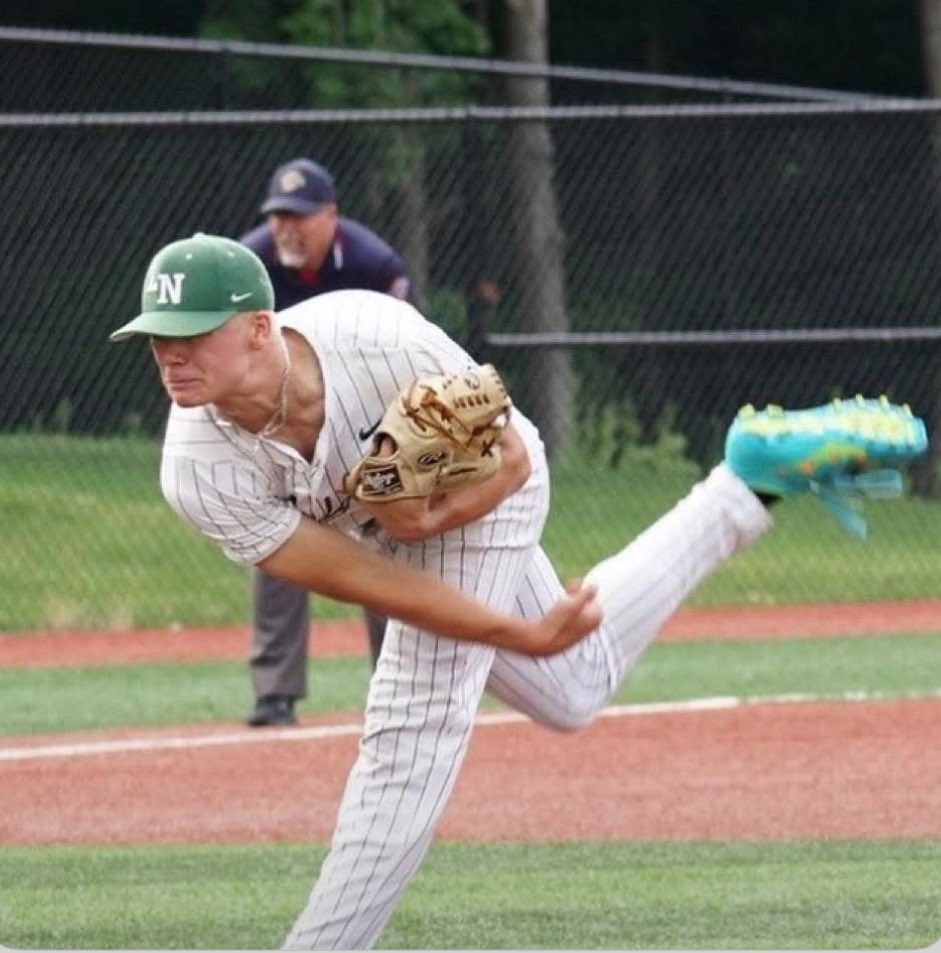 lnwildcats's tweet photo. Congrats to Brendan Boynton, named the MIC Baseball Player of the Year! He was a dual threat on the mound and at the plate, posting an ERA of 1.76 and a batting average of .368. He won 22 games and struck out 212 batters in his career. @LNHSwildcats @weRtheWildcats @ltgoodnews https://t.co/pAfRpoVPhc