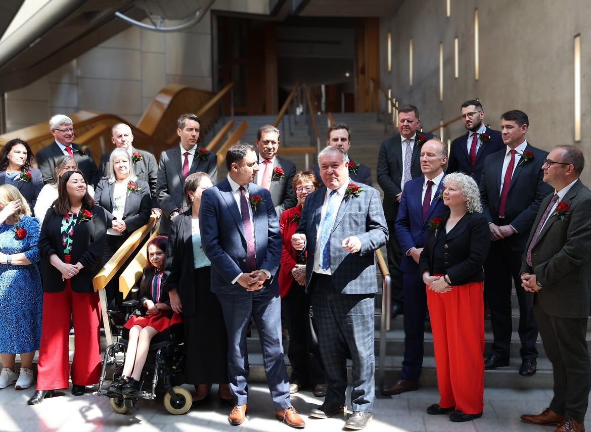 SarahBoyack's tweet image. Lovely to welcome @DavyRussell4HLS MSP, our new colleague, to the Scottish Parliament today.

He will be an outstanding champion for his community and I can't wait to start working with him.