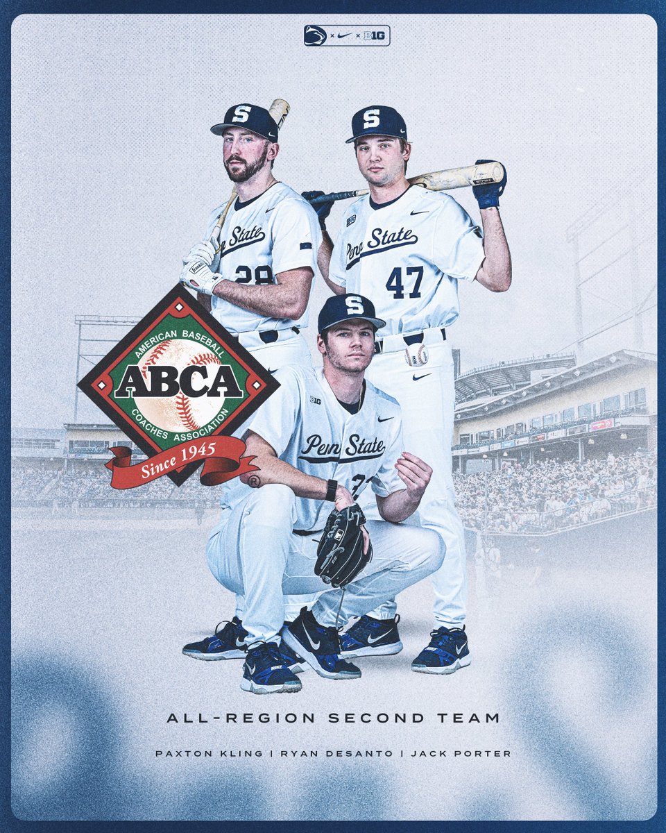 𝑨𝑩𝑪𝑨 𝑨𝒍𝒍-𝑹𝒆𝒈𝒊𝒐𝒏 

Congrats to our three All-Region selections!

<a href="/ryan_desanto/">Ryan DeSanto</a>, <a href="/PaxtonKling/">Paxton Kling</a> and <a href="/JackPorter2022/">Jack Porter</a> 

#WeAre