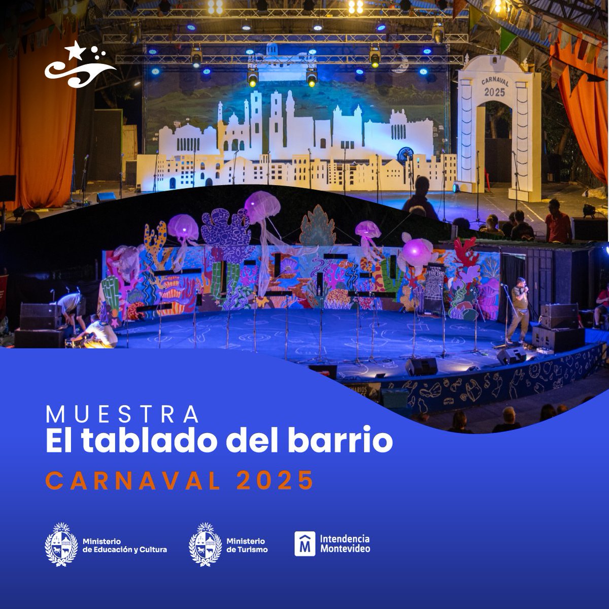 Se realizó una jornada de evaluación del Programa Tablado de Barrio y quedó inaugurada la exposición El tablado del barrio que presenta un repaso por las 13 escenografías realizadas en el marco de este programa en 2025. 

Puede visitarse de miércoles a domingo, de 11 a 17 h.