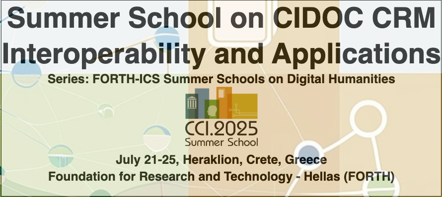 ARIADNE_RI's tweet image. One week's training at a leading European Centre: the CIDOC Conceptual Reference Model is an international standard (ISO 21127) developed for the integration, mediation, and interchange of cultural heritage information and is widely used in archaeology. tinyurl.com/mr387v8w