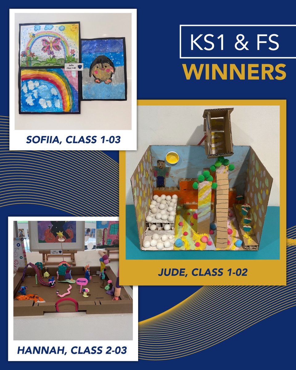 ArcadiaSch's tweet image. Huge congratulations to the talented winners of the ABS Art Competition! Your creativity, passion, and dedication truly stood out. We're so proud to celebrate your amazing work and artistic vision. Here's to pushing boundaries and inspiring others through art!