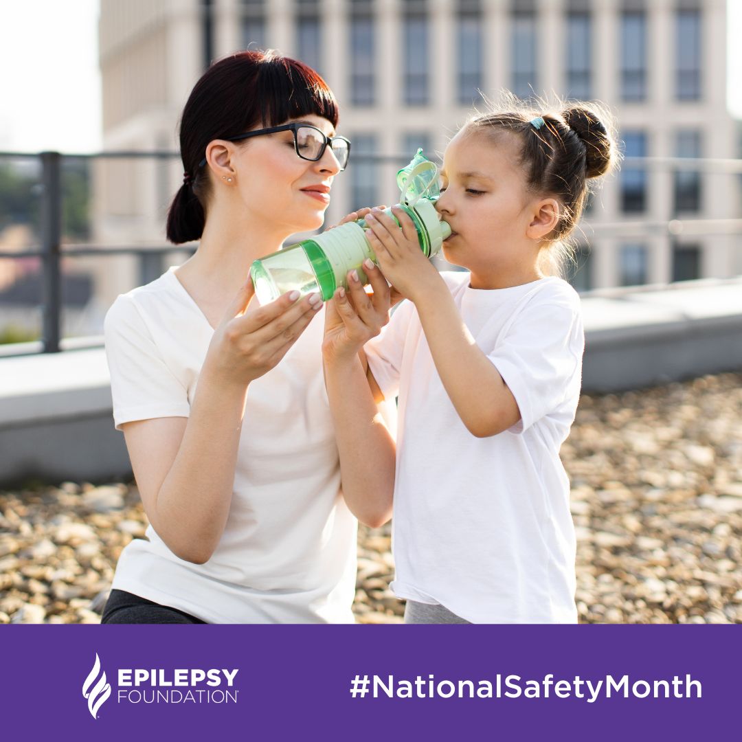 Heat, bright light, and dehydration can trigger seizures for some people, so as temperatures rise, your safety routine should too.  Let’s make this summer safe, fun, and seizure-smart. 💜 epilepsy.com/stories/summer…