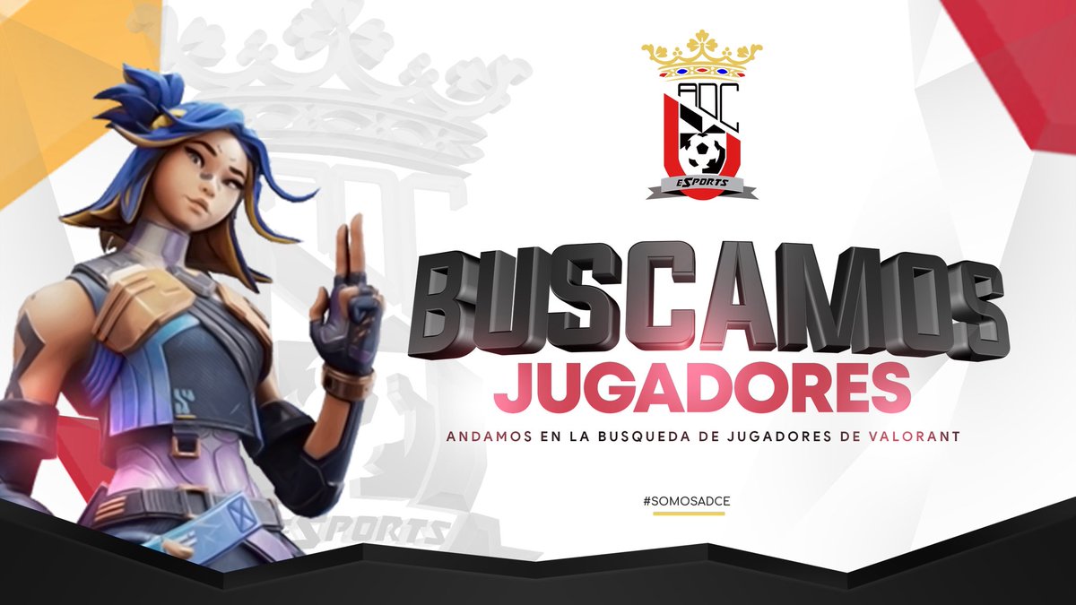 ADCeuta Esports (@adceutaesports) on Twitter photo ¡Abrimos proceso de tryouts de cara al siguiente split de Circuito Tormenta!
Cualquier interesadx puede rellenar el formulario que dejamos aquí abajo ⏬
Si sois seleccionadxs seréis contactadxs por el STAFF.
¡Buena suerte a todxs!
#SomosADCe
<a href="/ADCeuta_FC/">AD CEUTA FC</a> ¡Abrimos proceso de tryouts de cara al siguiente split de Circuito Tormenta!
Cualquier interesadx puede rellenar el formulario que dejamos aquí abajo ⏬
Si sois seleccionadxs seréis contactadxs por el STAFF.
¡Buena suerte a todxs!
#SomosADCe
<a href="/ADCeuta_FC/">AD CEUTA FC</a>