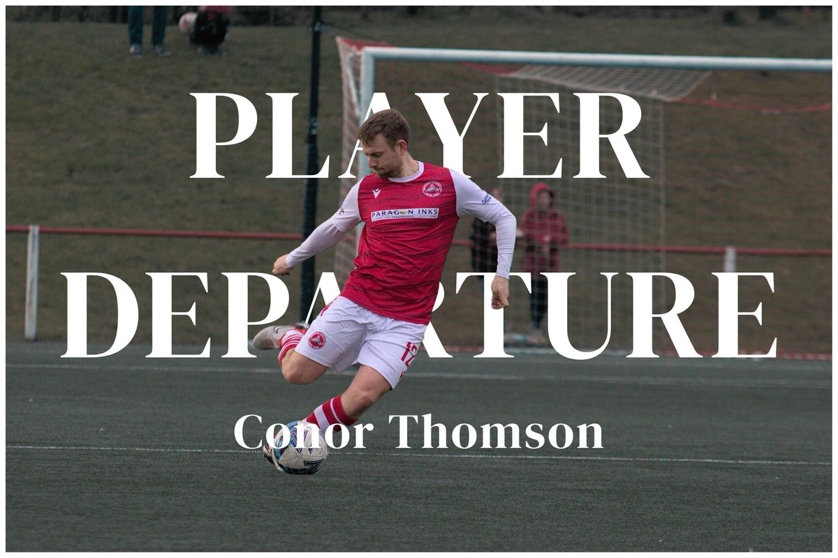 Midfielders Conor Thomson and Fionn McLeod-Kay will depart Broxburn at the end of their contracts. Conor has been with the club for the last two seasons, whilst Fionn joined this campaign and we wish them both all the best as they move on from the club!