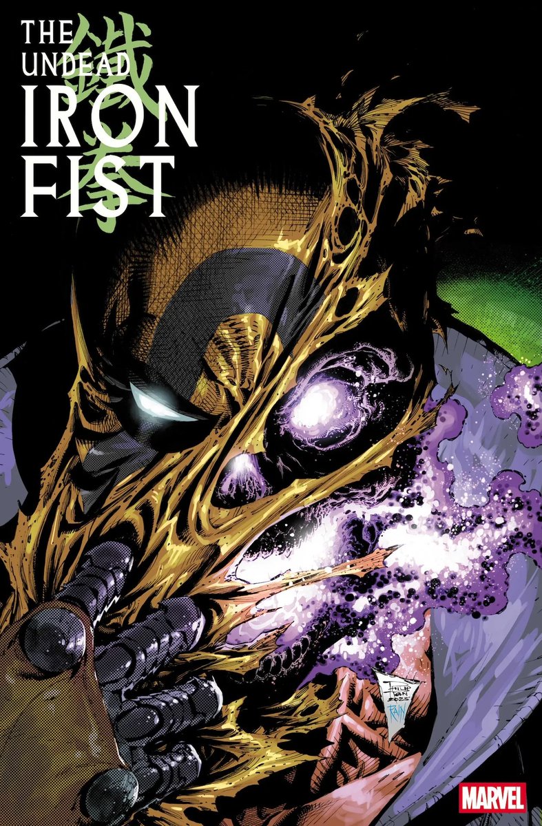 Marvel Comics announces 'THE UNDEAD IRON FIST', a four-issue limited series from writer Jason Loo and artist Fran Galán launching this September. 

The book follows the return of Danny Rand and will explore the lore of the Iron Fist legacy.