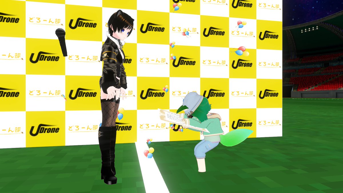dreamfrash's tweet image. #どろーん部 今日は認定証授与式でした！
しっかり受け取る為にVRで入ったものの勢いで初VRでレースに参戦ｗ
本当に皆さん速くて....私も恐怖しながら名誉部員として恥ずかしくないように練習に励みます！！！！！