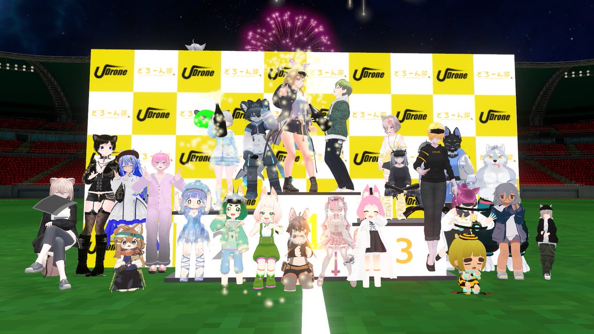 dreamfrash's tweet image. #どろーん部 今日は認定証授与式でした！
しっかり受け取る為にVRで入ったものの勢いで初VRでレースに参戦ｗ
本当に皆さん速くて....私も恐怖しながら名誉部員として恥ずかしくないように練習に励みます！！！！！