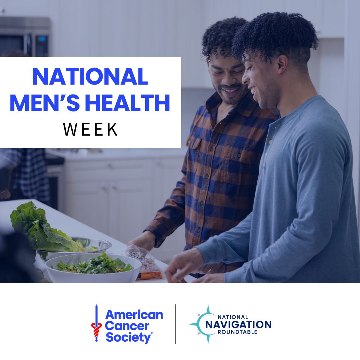 ACS National Navigation Roundtable (@nnrtnews) on Twitter photo This #Men'sHealthWeek is a reminder: small steps can make a big difference in lowering your cancer risk. Take the <a href="/AmericanCancer/">American Cancer Society</a> CancerRisk360 assessment to learn more about what you can change to improve your health and lower your cancer risk: bit.ly/44YHcti This #Men'sHealthWeek is a reminder: small steps can make a big difference in lowering your cancer risk. Take the <a href="/AmericanCancer/">American Cancer Society</a> CancerRisk360 assessment to learn more about what you can change to improve your health and lower your cancer risk: bit.ly/44YHcti