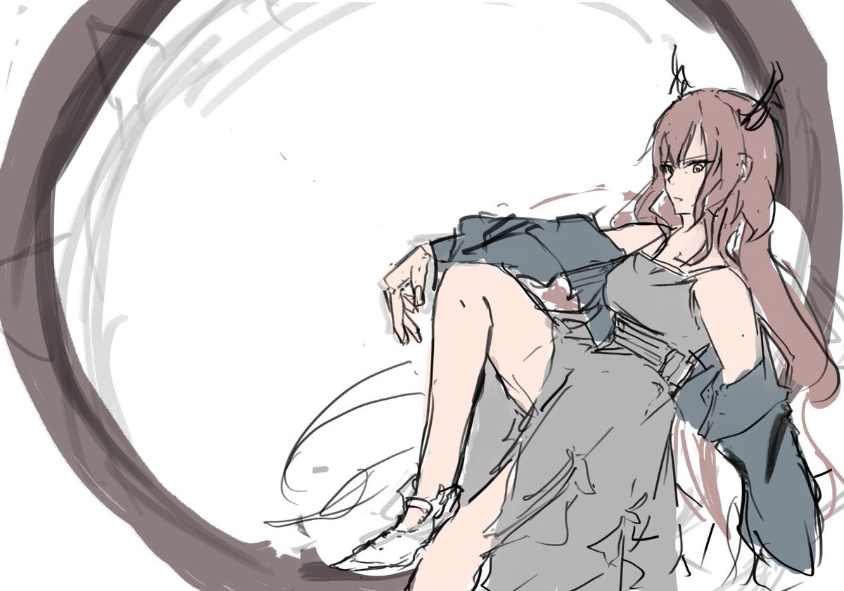 似た構図があった
気づいたらもう4年もちまちま描いてたよ….
#私はここまで成長しました見た人もやる