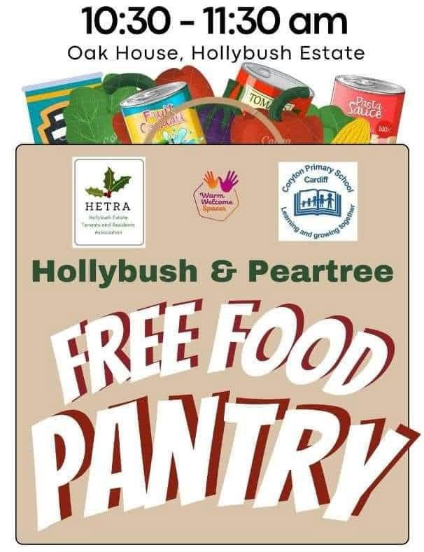 We will be opening our doors for another 'food pantry' this Saturday 
14th of June
from 1030 - 1130. 
If you are in need please pop along and share this post ☺️
<a href="/WhitTonLabour/">Whitchurch & Tongwynlais Councillors</a> <a href="/WhitchurchPact/">Whitchurch PACT</a> <a href="/CorytonPTA/">Coryton PTA</a>