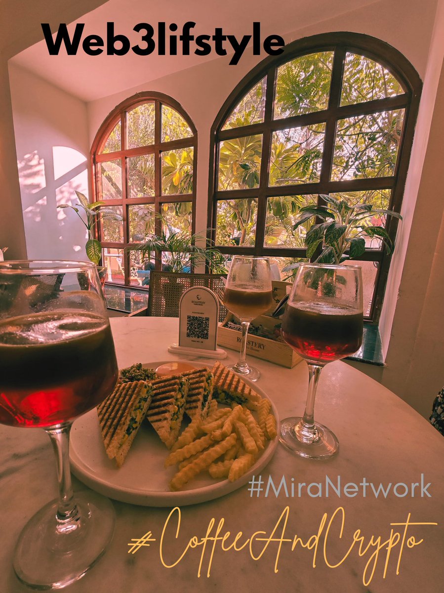 KartikOnChain's tweet photo. Just a coffee, a sandwich, and a vision.
Real moments, real value — that’s what @miranetwork is building.

It’s not just food, it’s fuel for the Web3 future. 🚀

#Web3Lifestyle #AestheticVibes #CoffeeAndCrypto https://t.co/cY7RTNKBGL