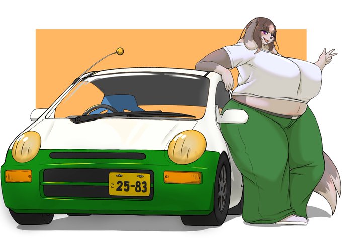 描き上がったのでup!

愛車とペアルックなコリー!
今回はめっちゃ爆速で作業進んだw 