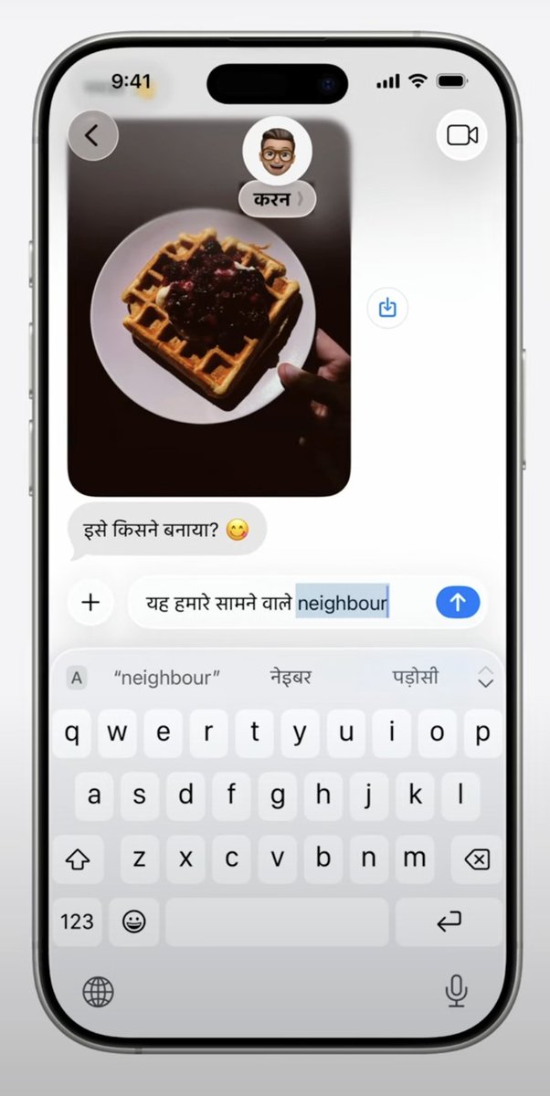 zuperlabs's tweet image. Screenshot from WWDC 25. Has Apple moved on from Kohinoor as the default Devanagari script font?
@itfoundry