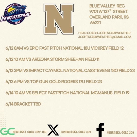 Excited to play in KC this weekend!