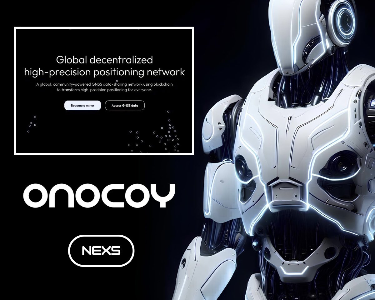 NEXS (@nexs_ai) on Twitter photo ▪️ $ONO ▪️
BREAKING 🚨
Accurate GNSS correction data is essential for everything from GPS navigation to autonomous robots
Yet high cost & inconsistent coverage from centralized infrastructure is holding back its true potential & gating the profits
𝗘𝗡𝗧𝗘𝗥 ➝ <a href="/onocoyRTK/">onocoy Association</a> | ▪️ $ONO ▪️
BREAKING 🚨
Accurate GNSS correction data is essential for everything from GPS navigation to autonomous robots
Yet high cost & inconsistent coverage from centralized infrastructure is holding back its true potential & gating the profits
𝗘𝗡𝗧𝗘𝗥 ➝ <a href="/onocoyRTK/">onocoy Association</a> |