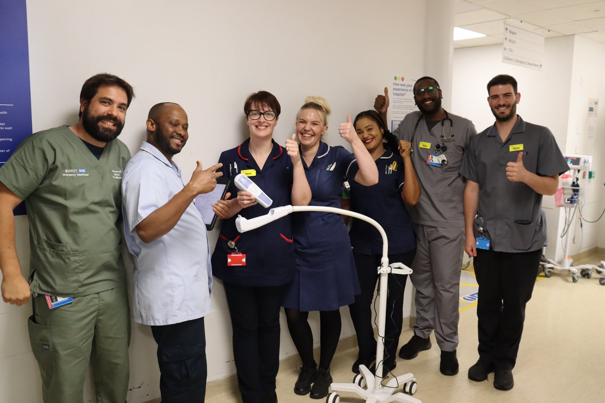 King George & Queen's Hospitals Charity (@supporthospital) on Twitter photo 🚨 New equipment alert!
We’ve added 3 VeinSight vein finders to our hospitals which are real-time vein mapping tech that helps clinicians find veins faster & improve patient care. Thanks to The League of Friends of King George & our charity for making this happen! 🙌
<a href="/BHRUT_NHS/">BHRUT NHS 🏥</a> 🚨 New equipment alert!
We’ve added 3 VeinSight vein finders to our hospitals which are real-time vein mapping tech that helps clinicians find veins faster & improve patient care. Thanks to The League of Friends of King George & our charity for making this happen! 🙌
<a href="/BHRUT_NHS/">BHRUT NHS 🏥</a>