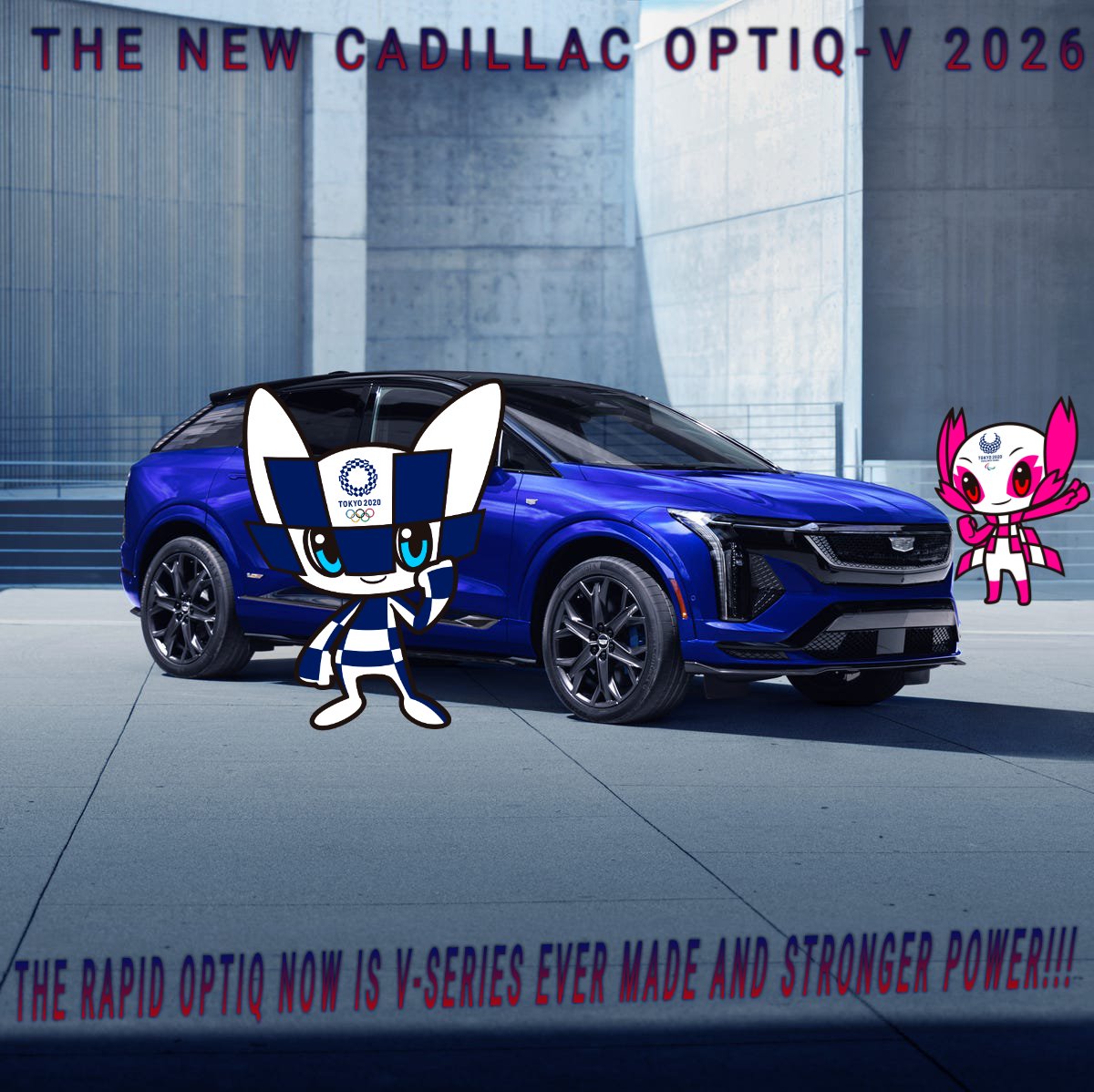 AlanRivera1245's tweet image. #かようびだってソメちゃん 

#Cadillac reveal #Optiq-V 2026 is the Electric Sport SUV The Powerful Rapid Racy OPTIQ with V-Series!!! Has Electric motor Produce 519hp Mirasome view new Optiq-V the Rapid Faster SUV Ever Made!!!

#ミライトワ
#ソメイティ 
#ミラソメ存続希望