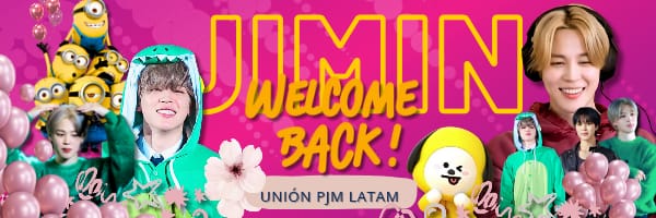 UNIONPJMLATAM's tweet photo. ‼️Es hoy ,es hoy ‼️

Les dejamos un regalito 🎁 para que pongan lindos sus perfiles y  empiece la fiesta 🥳🎉
 
WELCOME BACK JIMIN
JIMIN IS COMING
JIMIN JIMIN 
#UnionPjmLatam
#JiminWelcome https://t.co/41nFXRfXMo