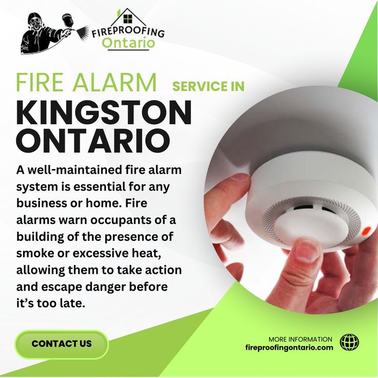 *Fire Alarm Service in Kingston Ontario*

Our company in Ontario provides top-of-the-line fire alarm systems that are reliable and efficient. We understand the importance of having a secure environment, 
#fireproofing #firealarm #firealarmsystem #ontario
fireproofingontario.com