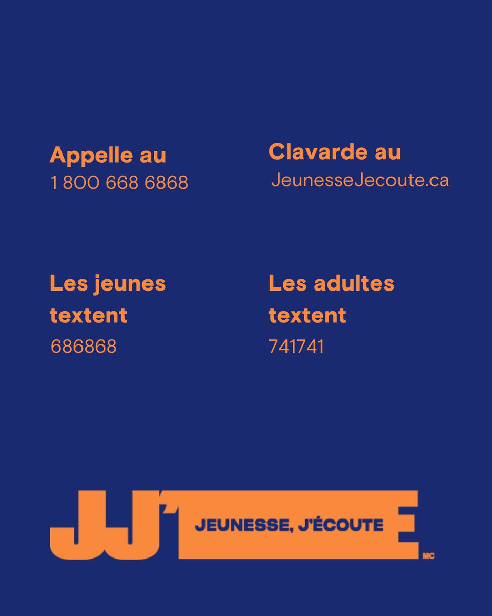 Les incendies de forêt à travers le Canada continuent d'avoir un impact sur les communautés. Tu peux explorer notre page de ressources sur les incendies de forêt, qui propose un soutien en matière de santé mentale aux personnes touchées : JeunesseJecoute.ca/feuxdeforet/