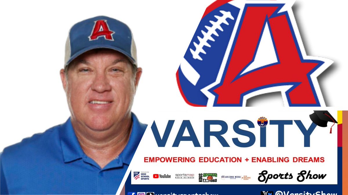 Joining us this Saturday morning 9:30, New <a href="/TitanFootballAZ/">Arcadia Titans Football</a> Coach BJ Pasquel! <a href="/KDUSAM1060/">KDUS AM 1060</a> <a href="/therealdammon/">Coach Ammon</a> <a href="/ScottsdaleUSD/">Scottsdale Unified School District</a>