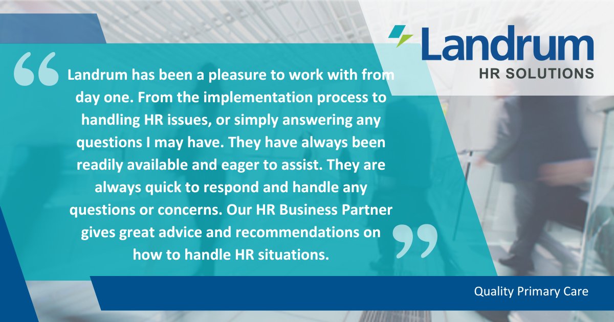 We love hearing how our services impact our clients! Quality Primary Care shared how our HR support has made a real difference in their day-to-day operations.

See what's possible with the right HR support: landrumhr.com/services/peo-p…