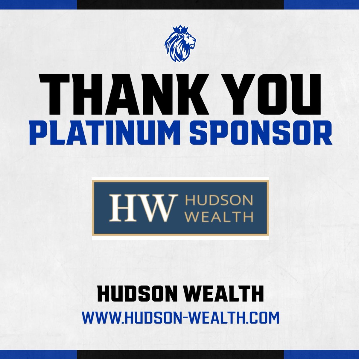 CVCA Athletics would like to thank platinum sponsor Hudson Wealth for their support this year. Learn more about Hudson Wealth at hudson-wealth.com #CVCA #MightyRoyals