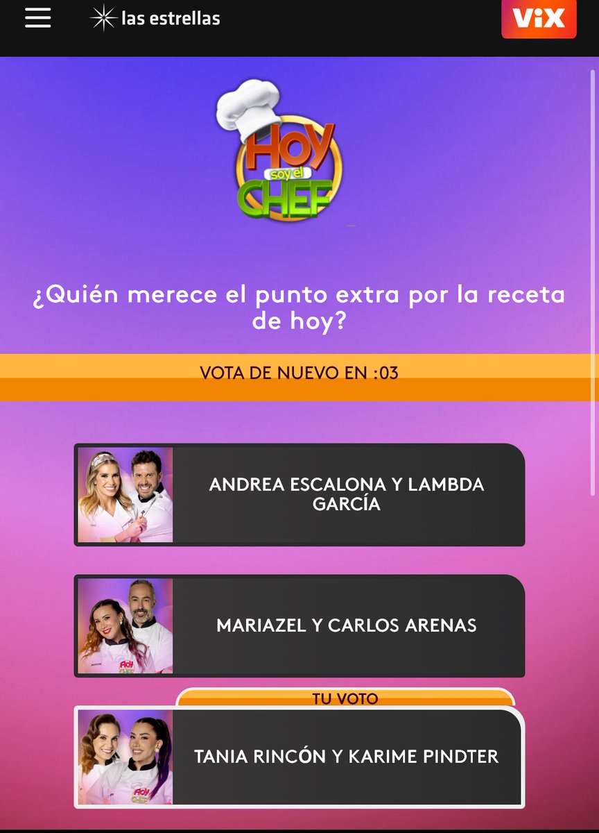 UnTalFredo (@untalfredo) on Twitter photo Sobrinxs ayúdenme a votar por <a href="/realkarime/">Karime Pindter</a> 💙 yo ando votando desde Slovenia eh! No hay excusas
Les dejo el link
lasestrellas.tv/programas/hoy/… Sobrinxs ayúdenme a votar por <a href="/realkarime/">Karime Pindter</a> 💙 yo ando votando desde Slovenia eh! No hay excusas
Les dejo el link
lasestrellas.tv/programas/hoy/…