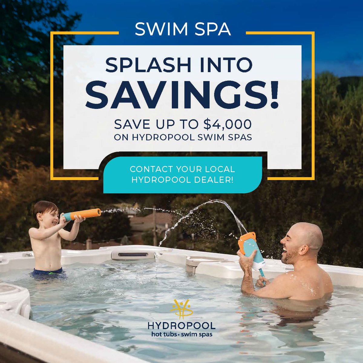 There's a swim spa clearance going on right now at Hydropool and you don't want to miss it.Discounts of $4,000 on Executive Trainers, and discounts of $2,000 on all other Executives and Aquatic swim spas. 

hubs.li/Q03rm7F40​

#wateriscalling #hydropool #swimspa