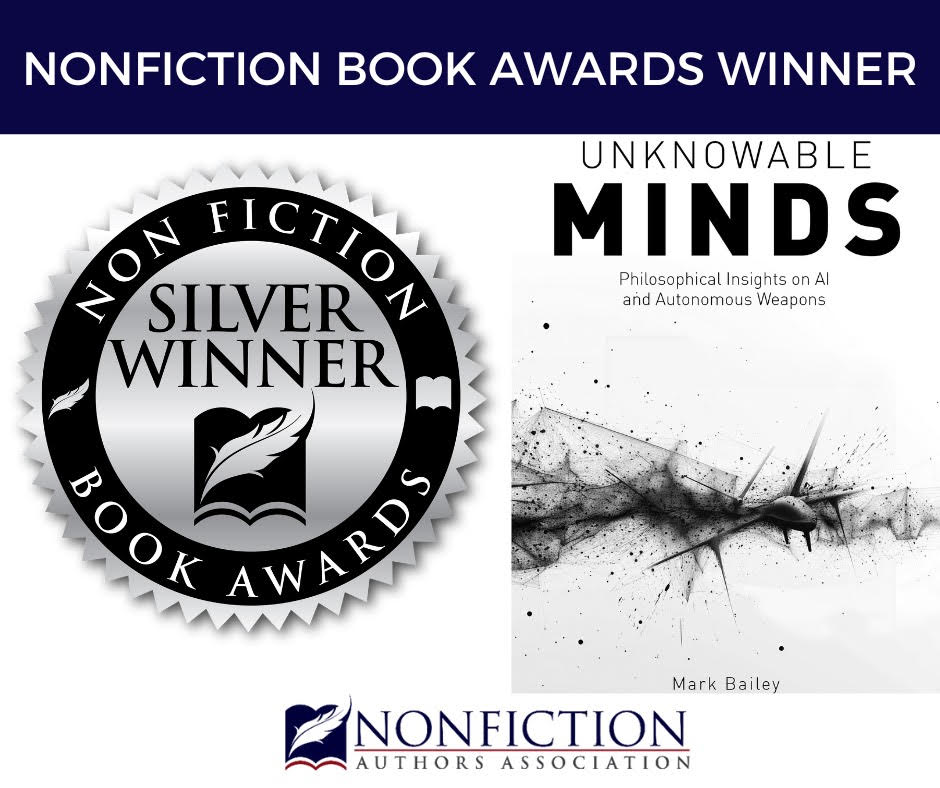 We are so happy to announce that our author, Mark Bailey's book, 'Unknowable Minds' has won a silver award from the Non-Fiction Author's Association!

Buy 'Unknowable Minds' here: imprint.co.uk/product/unknow…