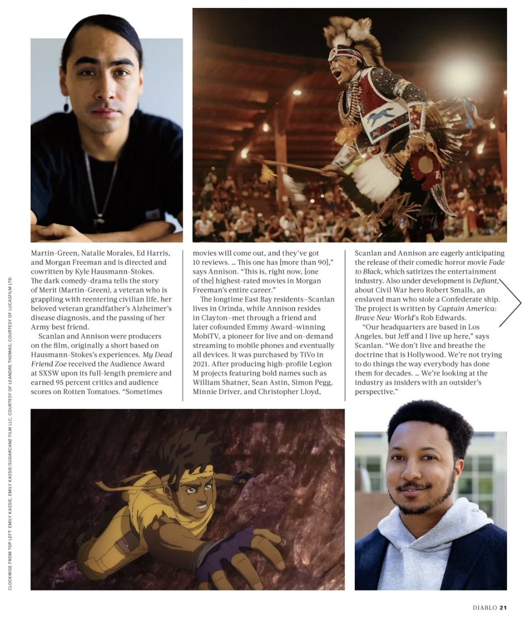 LegionMOfficial's tweet image. Legion M co-founders Paul Scanlan and Jeff Annison are featured in the June issue of @DiabloMagazine! Big thanks to the Diablo team for highlighting their story and the fan-powered movement behind #LegionM. Grab a copy and check it out! 🚀