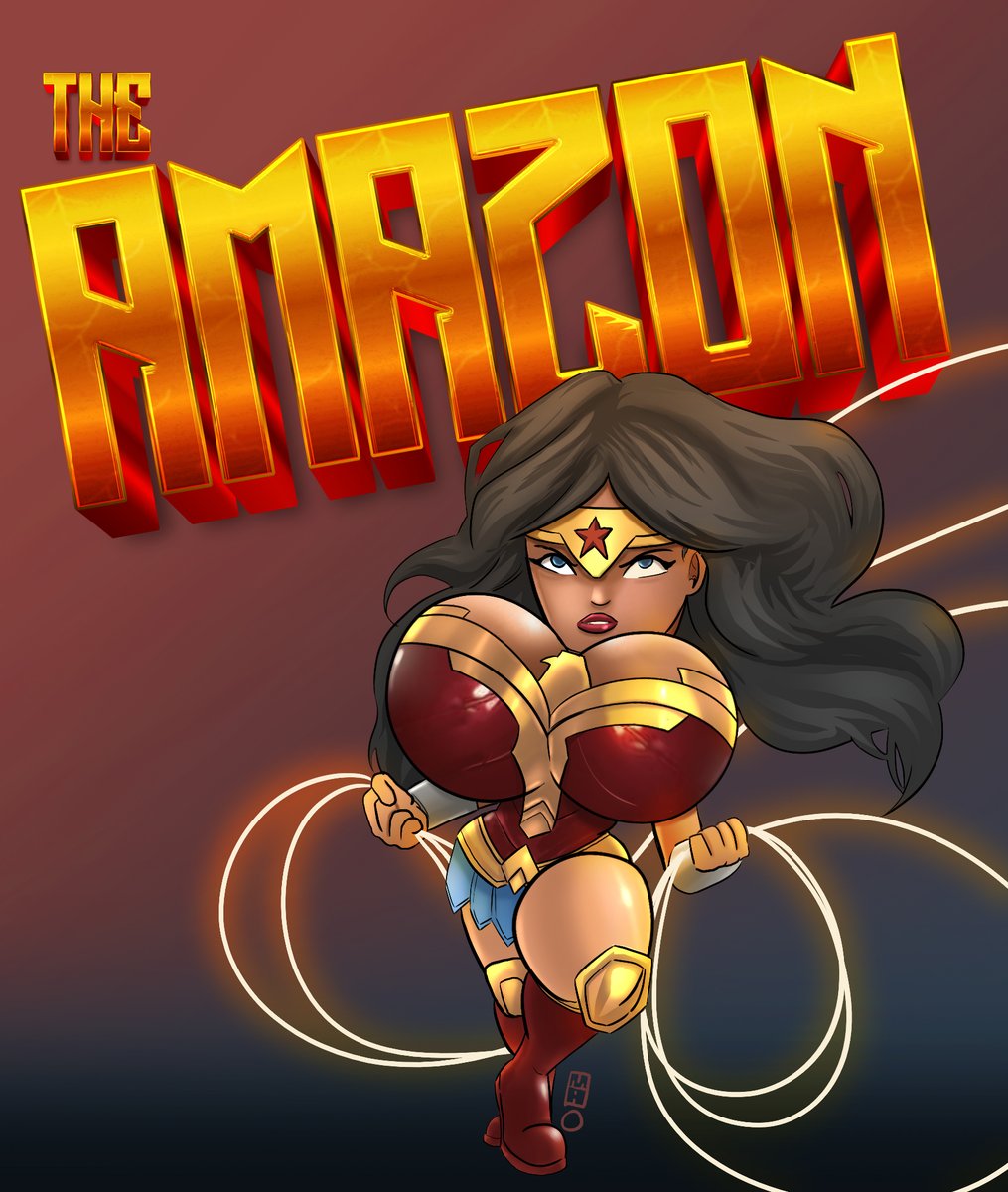 geckoadams's tweet image. This is really dumb but I thought it was funny. 
#chibi #wonderwoman #digitalart #dailysketch